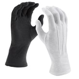 Long-wristed Sure-grip Gloves White XS